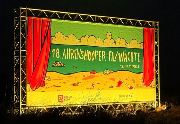 Ahrenshooper Filmnächte 2024 Visualisierung: Moritz Götze (c) Kurverwaltung Ahrenshoop